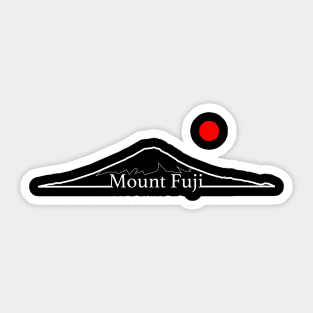 Mount Fuji Sticker